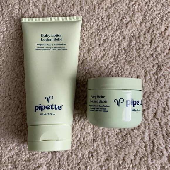 Pipette Bath, Skin & Hair Pipette Baby Lotion Baby Balm Set Poshmark